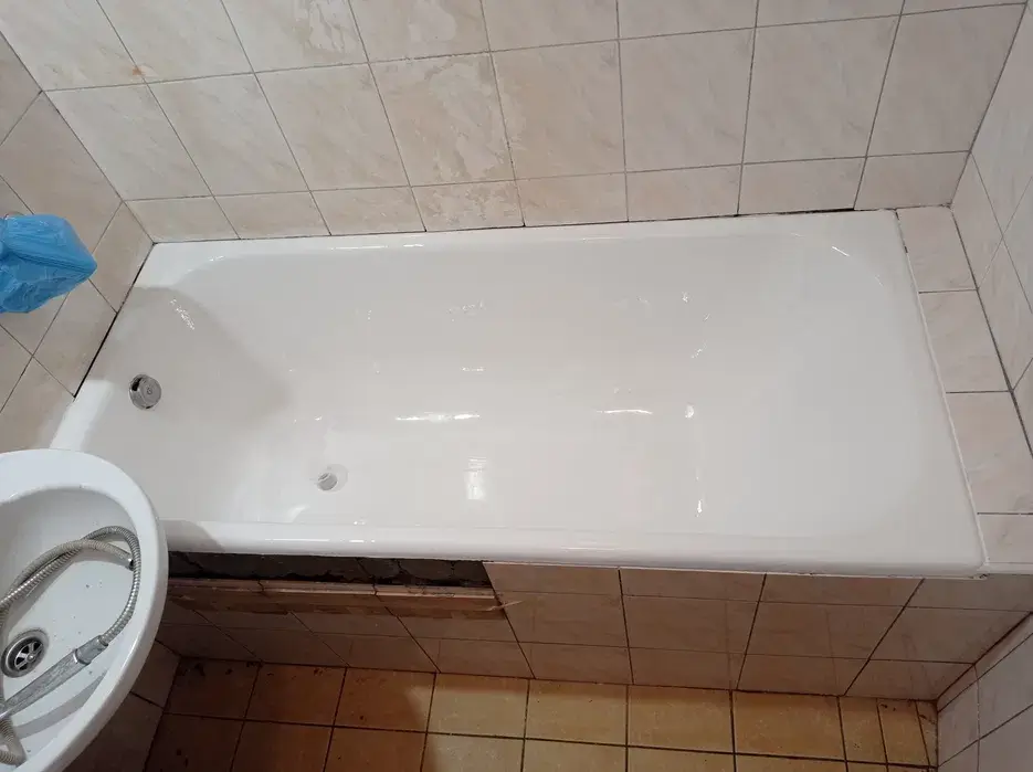 Bathtub after repair in London